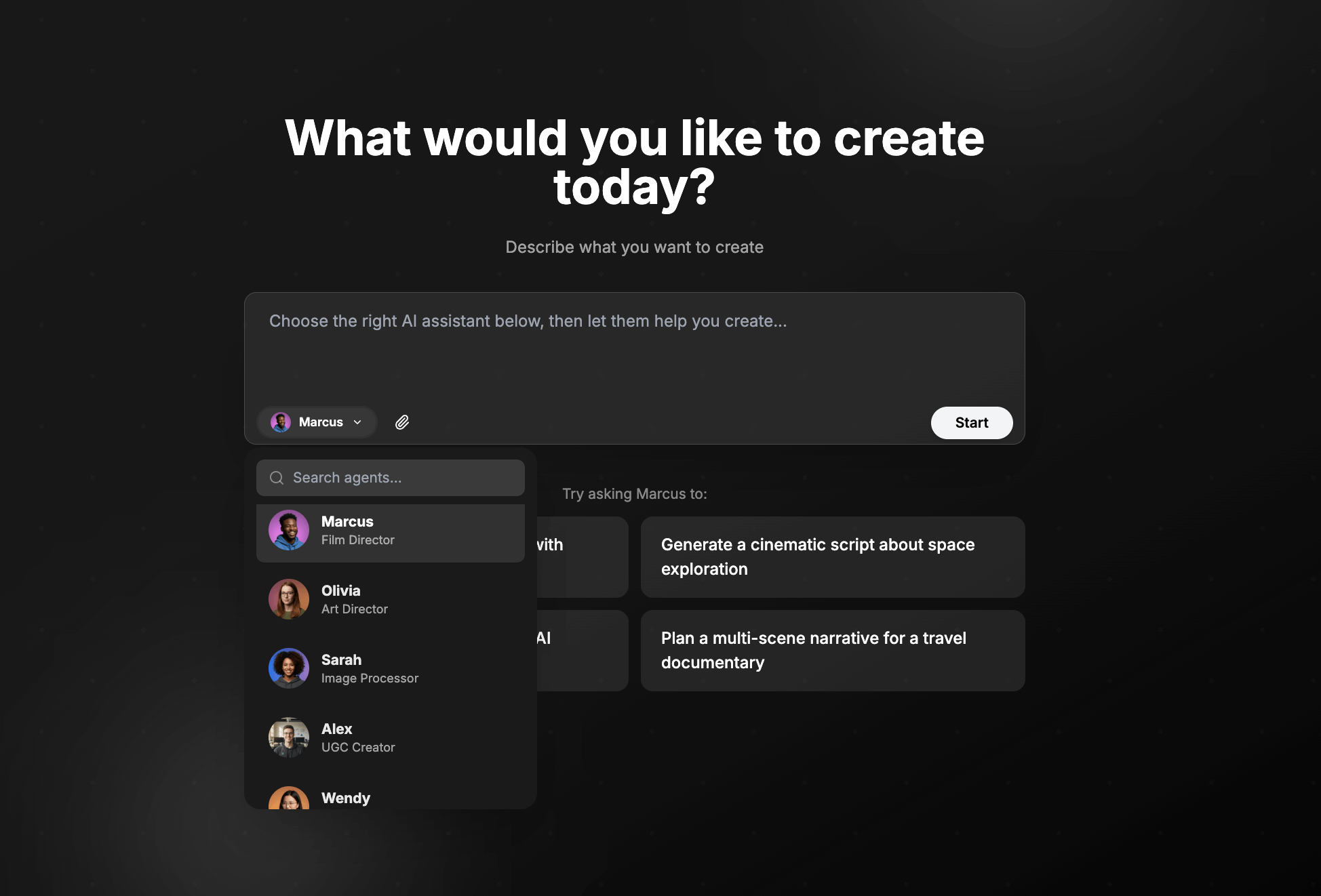 CloneViral Agent Mode Interface