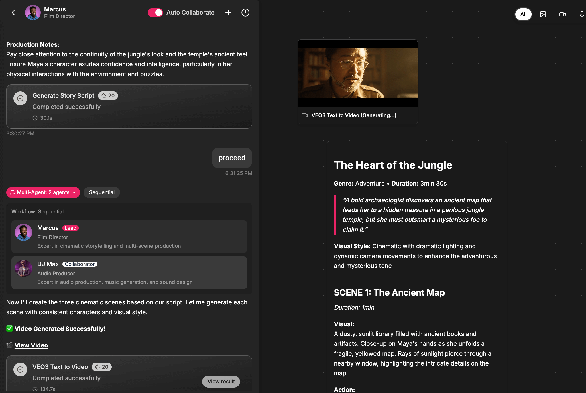 AI Agent Team Collaboration